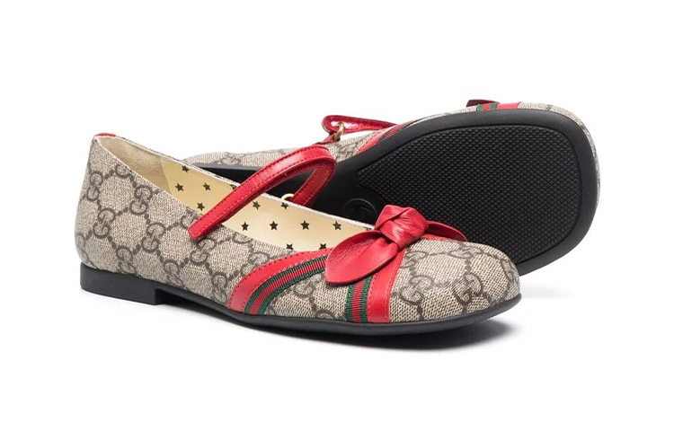 Shop (Preschool) Gucci Canvas 'Brown Velcro' 652329-2OQ40-9766