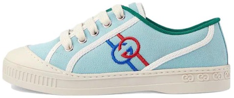(Preschool) Gucci Canvas Low Top 'Blue Comfort' 725052-FABAT-4746 (Preschool) Gucci Canvas Low Top 'Blue Comfort' 725052-FABAT-4746
