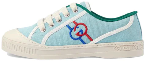 (Preschool) Gucci Canvas Low Top 'Blue Comfort' 725052-FABAT-4746 (Preschool) Gucci Canvas Low Top 'Blue Comfort' 725052-FABAT-4746