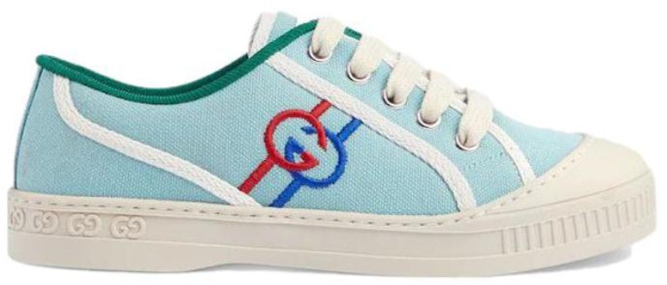 (Preschool) Gucci Canvas Low Top 'Blue Comfort' 725052-FABAT-4746 Order (Preschool) Gucci Canvas Low Top 'Blue Comfort' 725052-FABAT-4746