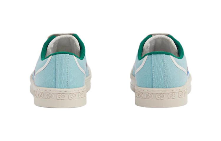 Shop (Preschool) Gucci Canvas Low Top 'Blue Comfort' 725052-FABAT-4746