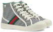 Lookbook (Preschool) Gucci Canvas Mid-Top Sneaker 'Blue' 750709-FAB5A-4048