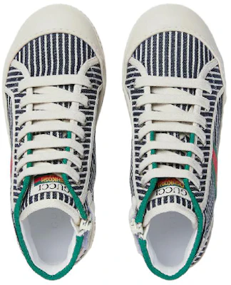 (Preschool) Gucci Canvas Mid-Top Sneaker 'Blue' 750709-FAB5A-4048 Shop (Preschool) Gucci Canvas Mid-Top Sneaker 'Blue' 750709-FAB5A-4048
