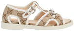 Order (Preschool) Gucci Canvas Toe-Open Sandal 'Beige' 772395-HAAFE-1942