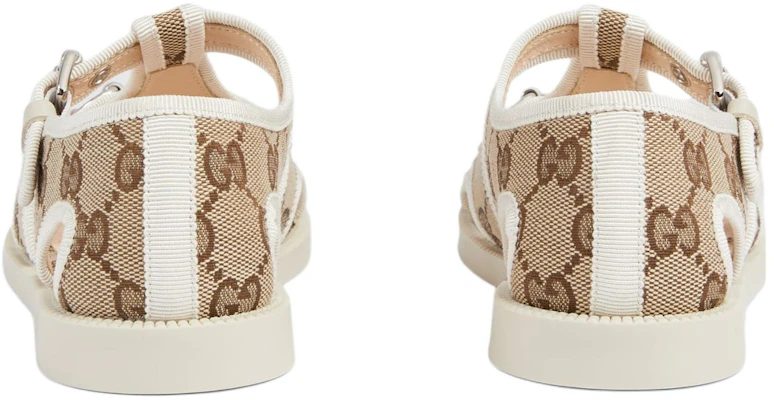 (Preschool) Gucci Canvas Toe-Open Sandal 'Beige' 772395-HAAFE-1942 Shop (Preschool) Gucci Canvas Toe-Open Sandal 'Beige' 772395-HAAFE-1942