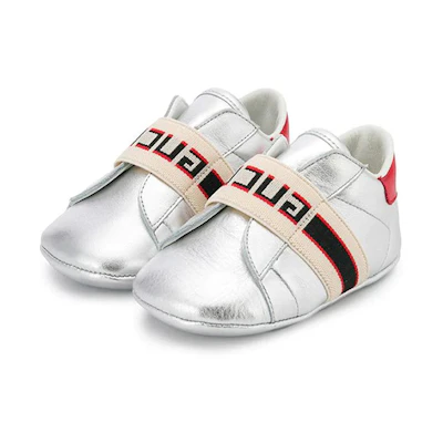 (PS) Gucci Casual Patent 'Silver'