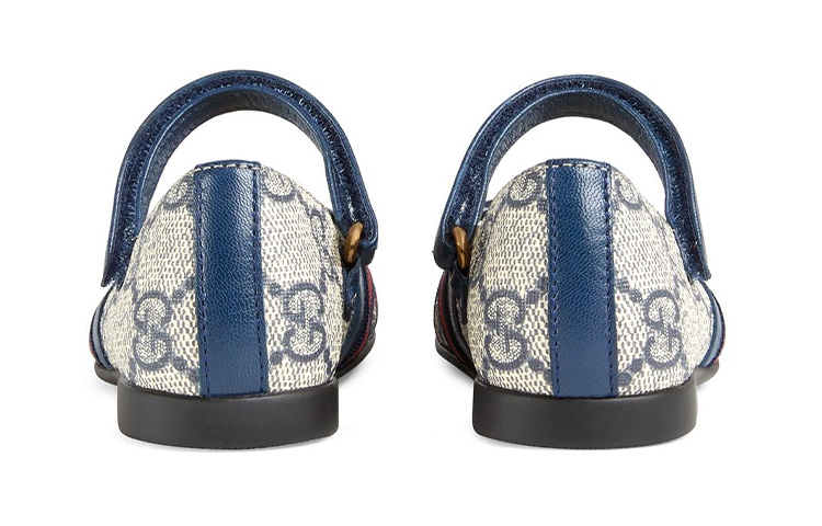 Shop (Preschool) Gucci Casual Slip-On 'Blue Cream' 649033-2OQ40-4082