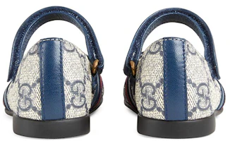 Shop 童趣 GUCCI 古馳 時尚套穿 兒童悠閒鞋 藍米