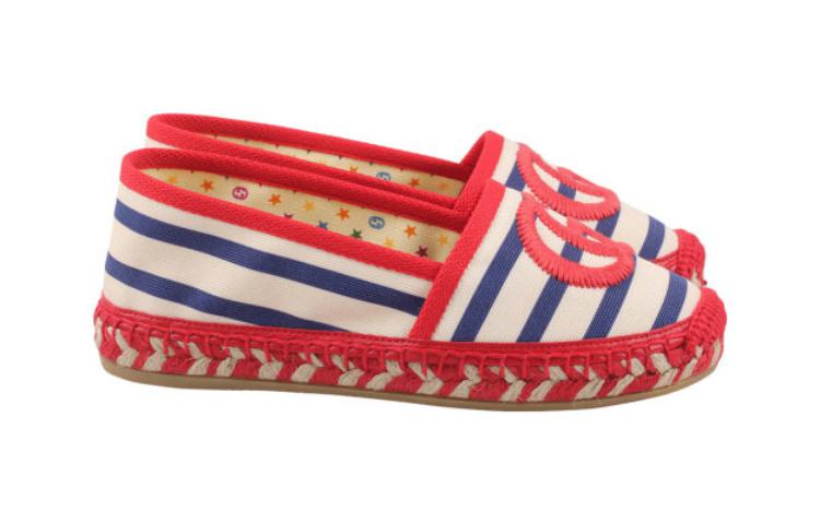 Order (PS) Gucci Freizeit Sneakers ''Weiß Blau Rot'' 681387-UGF10-9860