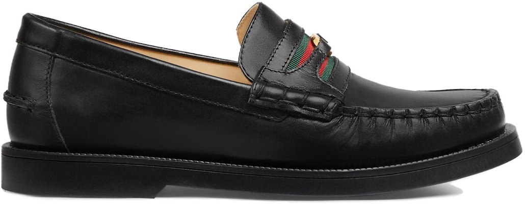 (Preschool) Gucci Children's Leather Slip-On Low 'Black' 749242-AACDO-1084 Order (Preschool) Gucci Children's Leather Slip-On Low 'Black' 749242-AACDO-1084