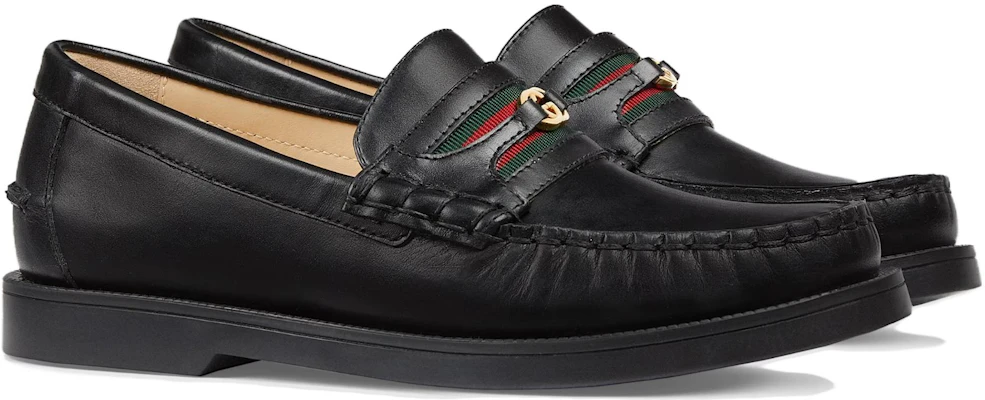 (Preschool) Gucci Children's Leather Slip-On Low 'Black' 749242-AACDO-1084 Lookbook (Preschool) Gucci Children's Leather Slip-On Low 'Black' 749242-AACDO-1084