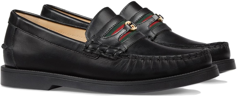 (Preschool) Gucci Children's Leather Slip-On Low 'Black' 749242-AACDO-1084 Lookbook (Preschool) Gucci Children's Leather Slip-On Low 'Black' 749242-AACDO-1084