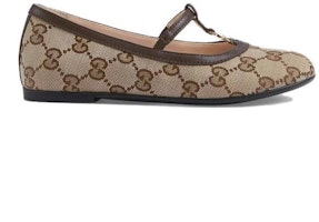 (Preschool) Gucci Double G Canvas 'Brown' 750609-FACYJ-9754 (Preschool) Gucci Double G Canvas 'Brown' 750609-FACYJ-9754