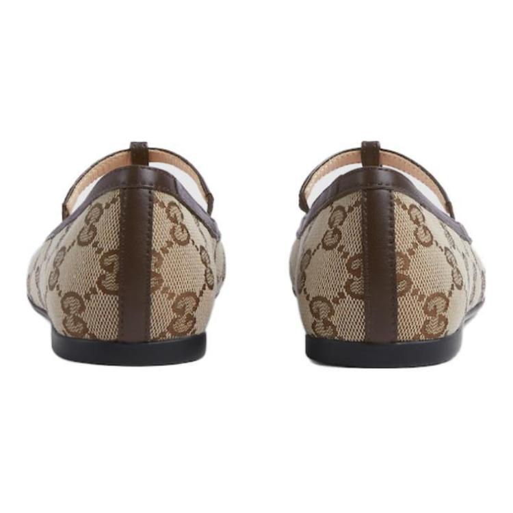 Purchase (PS) Gucci Double G Kanvas 'Coklat' 750609-FACYJ-9754