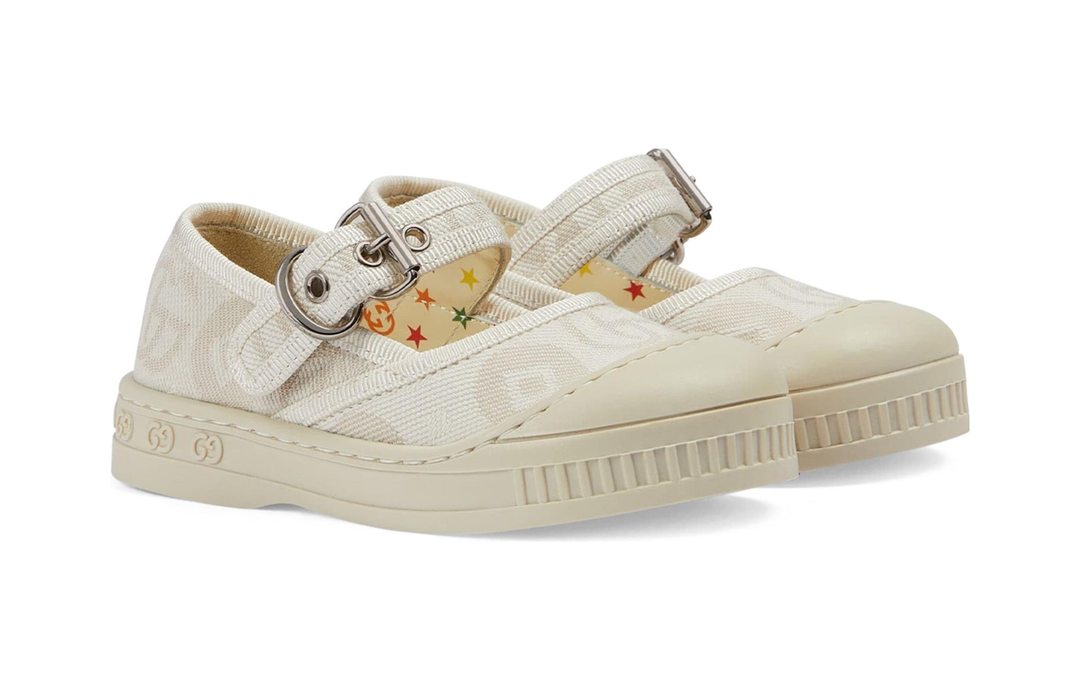 Lookbook (Preschool) Gucci Fashion Buckle 'Beige' 681374-FABYD-9141