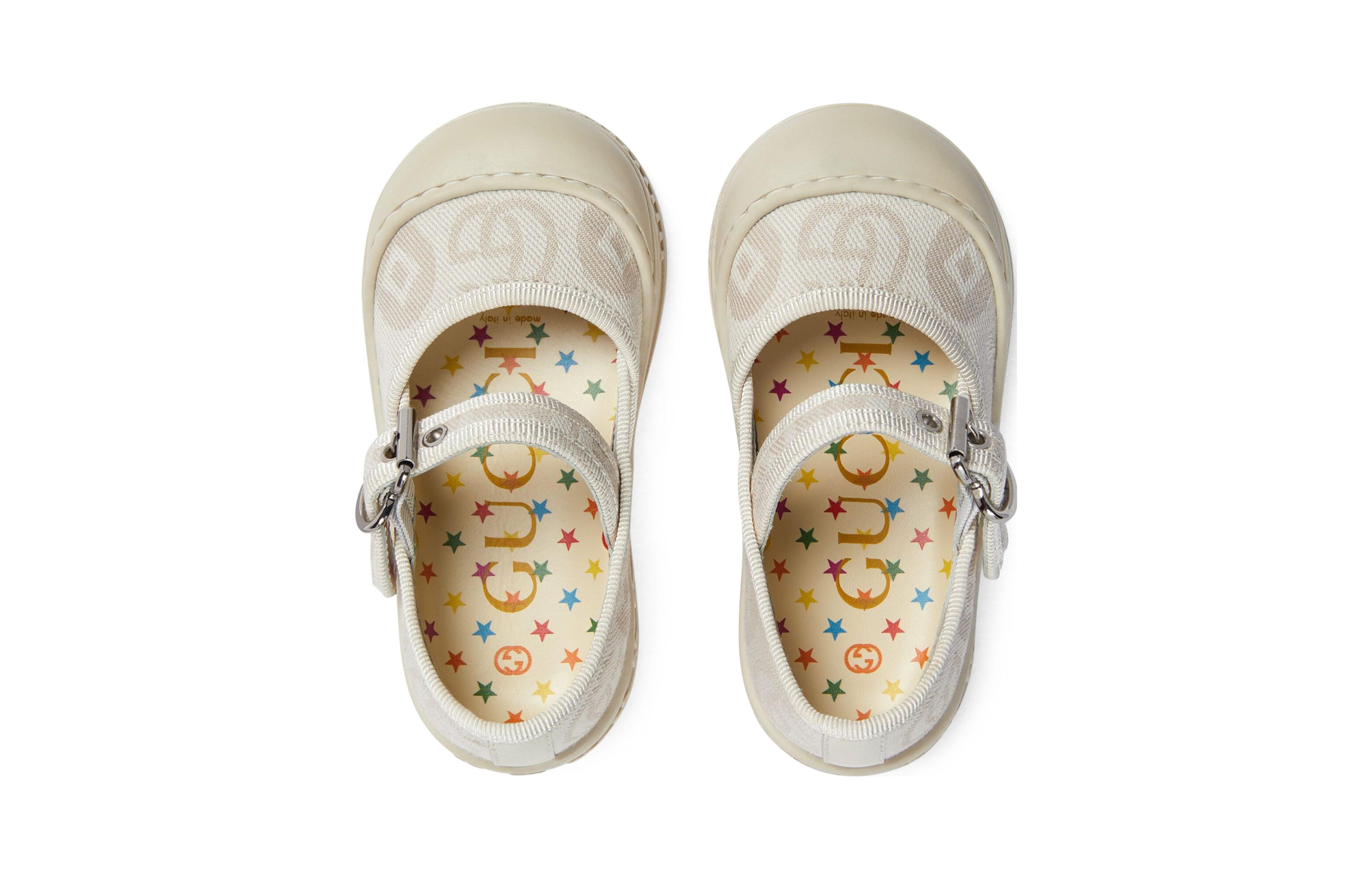 Shop (Preschool) Gucci Fashion Buckle 'Beige' 681374-FABYD-9141