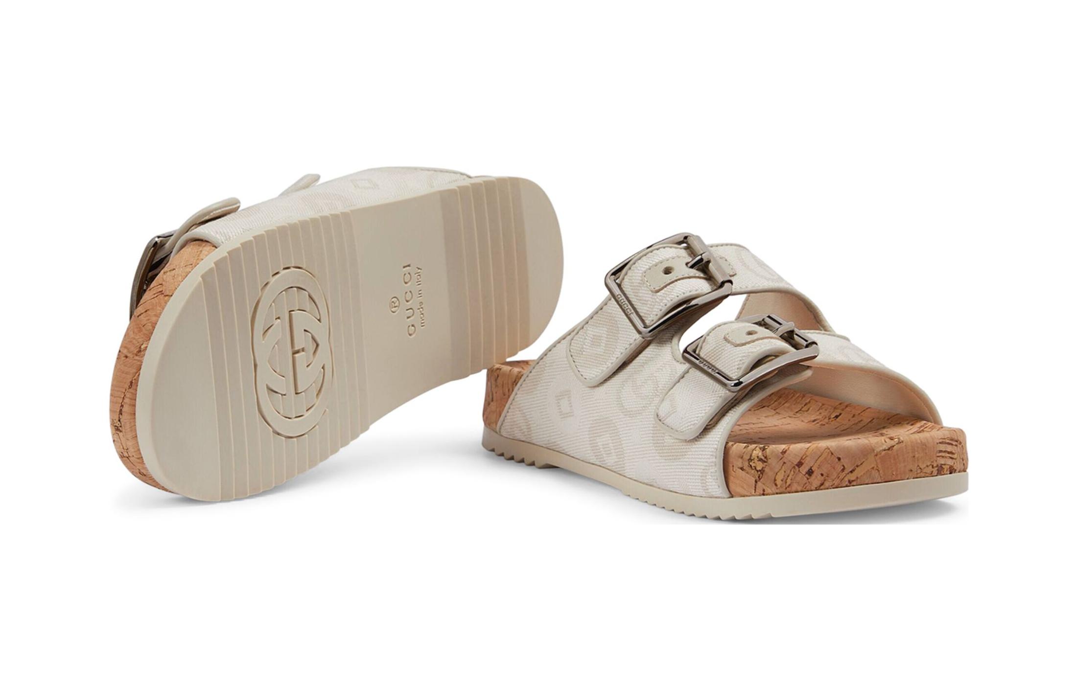 Details for (Preschool) Gucci Fashion Buckle Sandals 'Beige' 744538-FABYE-9142