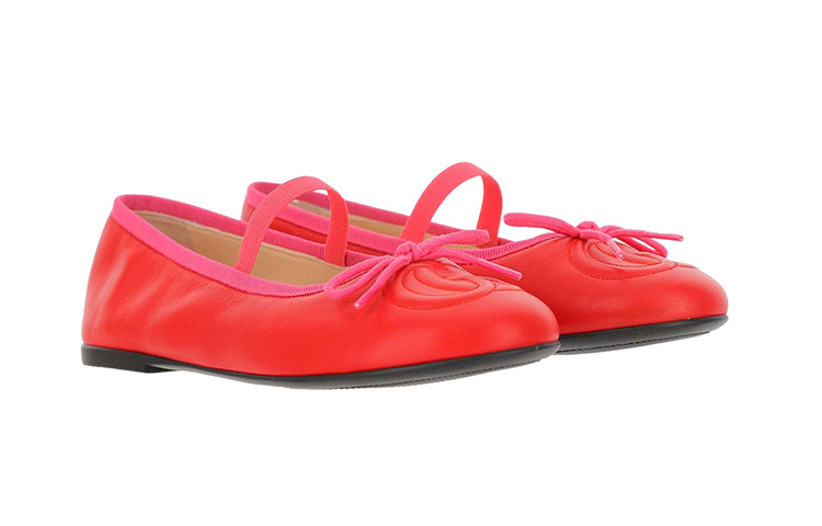 Order (PS) 구찌 레드 라운드토 플랫 슈즈 (Gucci Red Round-toe Flat Shoes) 7029071-D7A0-6561