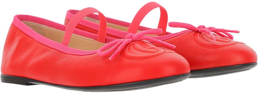 (PS) Gucci Fesyen Kasut Rata Hujung Bulat 'Merah' 7029071-D7A0-6561 Order (PS) Gucci Fesyen Kasut Rata Hujung Bulat 'Merah' 7029071-D7A0-6561