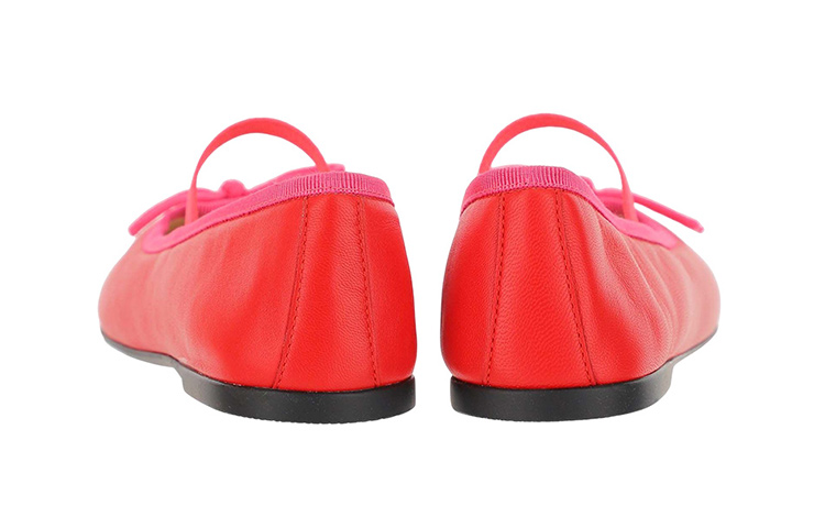 Shop (PS) 구찌 레드 라운드토 플랫 슈즈 (Gucci Red Round-toe Flat Shoes) 7029071-D7A0-6561