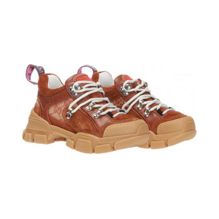 Lookbook (Preschool) Gucci Flashtrek Sneaker 'Camel Brown' 579198-0PVP0-2560