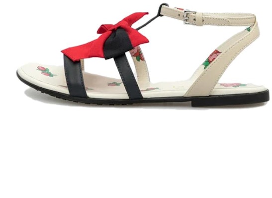 (Preschool) Gucci Flat Buckle Sandal 'Black Red' 553070-0IIV0-4084 Buy (Preschool) Gucci Flat Buckle Sandal 'Black Red' 553070-0IIV0-4084