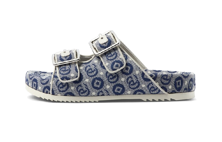 (Preschool) Gucci GG Jacquard Fabric Slide 'Blue' 685117-FAA9G-4443