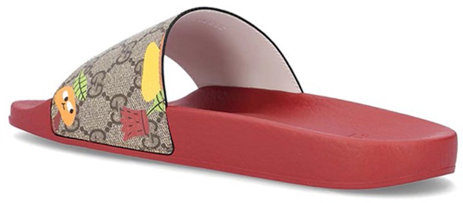 (Preschool) Gucci GG Print Slide 'Mushroom Pattern Red' 508809-22T00-8462 Lookbook (Preschool) Gucci GG Print Slide 'Mushroom Pattern Red' 508809-22T00-8462