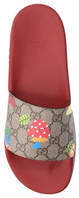 (Preschool) Gucci GG Print Slide 'Mushroom Pattern Red' 508809-22T00-8462 Shop (Preschool) Gucci GG Print Slide 'Mushroom Pattern Red' 508809-22T00-8462