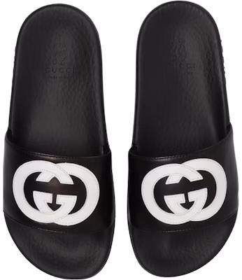 (Youth) Gucci Slide 'Interlocking G - Black White' 662215-0R0F0-1071 Shop (Youth) Gucci Slide 'Interlocking G - Black White' 662215-0R0F0-1071