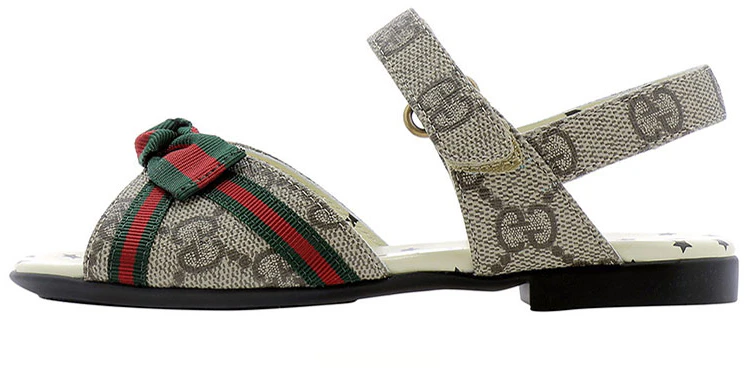 preschool-gucci-gg-supreme-canvas-sandal-beige-green-647051-2-oq-20-9766