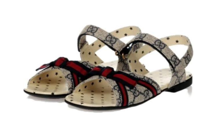 (Preschool) Gucci GG Supreme Canvas Slide 'Blue Beige' 647051-2OQ20-4081