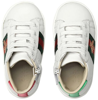 (Preschool) Gucci High-Top Sneaker 'White' 52616-6CPWP0-9085 Lookbook (Preschool) Gucci High-Top Sneaker 'White' 52616-6CPWP0-9085