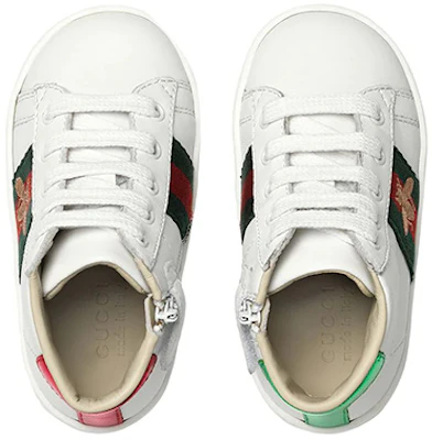 (Preschool) Gucci High-Top Sneaker 'White' 52616-6CPWP0-9085 Lookbook (Preschool) Gucci High-Top Sneaker 'White' 52616-6CPWP0-9085