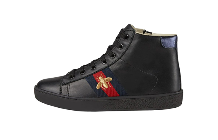 (Preschool) Gucci High-Top Sneakers 'Black Fashion Strap' 526167-CPWP0-1067