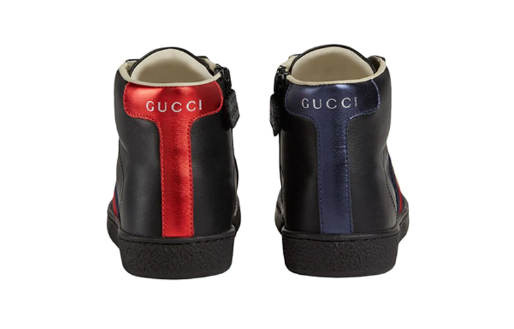 (PS) Gucci High-Top Sneakers 'Black Fashion Strap' 圖 4