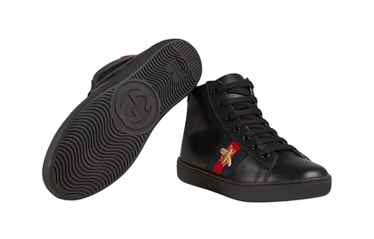 (PS) Gucci High-Top Sneakers 'Black Fashion Strap' 圖 5