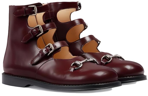 (Preschool) Gucci High-Top Sneakers 'Burgundy' 749235-U3D00-6123 Lookbook (Preschool) Gucci High-Top Sneakers 'Burgundy' 749235-U3D00-6123