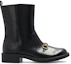 Order (PS) Gucci Stivali Alti ''Pelle Nera Comfort'' 703560-U3D00-1000