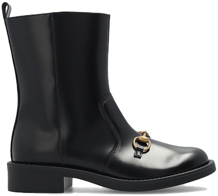 (PS) Bota Alta Gucci 'Cuero Negro Confort' 703560-U3D00-1000 Order (PS) Bota Alta Gucci 'Cuero Negro Confort' 703560-U3D00-1000