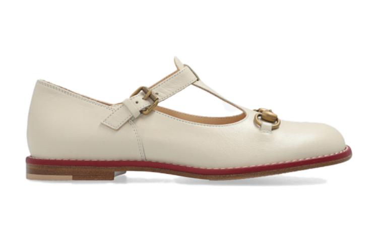 Order (Preschool) Gucci Horsebit Loafer Low 'White' 725743-C9D00-9522