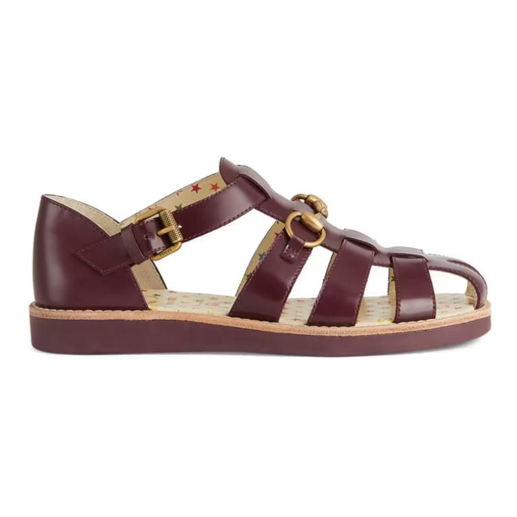 Order (Preschool) Gucci Horsebit Sandal 'Brown' 681350-D7300-6123