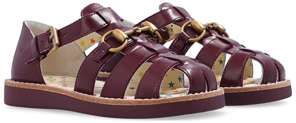 (Preschool) Gucci Horsebit Sandal 'Brown' 681351-D7300-6123 Lookbook (Preschool) Gucci Horsebit Sandal 'Brown' 681351-D7300-6123
