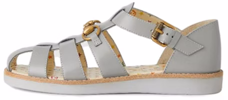 (Preschool) Gucci Horsebit Sandal 'Grey' 681350-D7300-1715 (Preschool) Gucci Horsebit Sandal 'Grey' 681350-D7300-1715