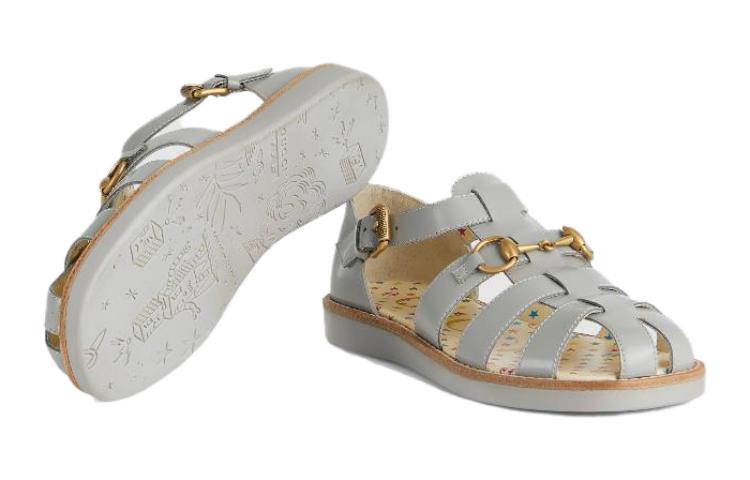 Purchase (Preschool) Gucci Horsebit Sandal 'Grey' 681350-D7300-1715