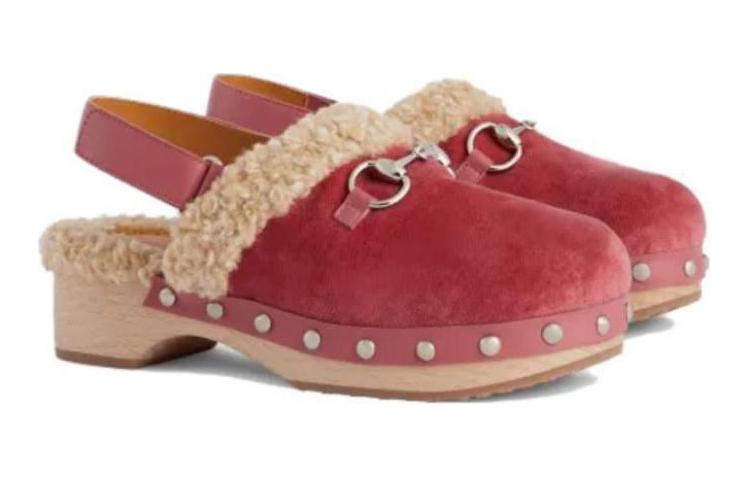 Order (PS) Gucci Horsebit Sandalia Tipo Mocasín 'Rojo' 714515-FAAQM-6541