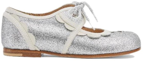 兒童 GUCCI古馳 繫帶時尚 閃片 耐磨 兒童休閒鞋 銀色 Order 兒童 GUCCI古馳 繫帶時尚 閃片 耐磨 兒童休閒鞋 銀色