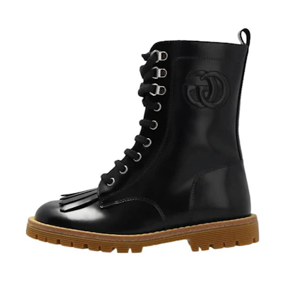 (PS) Gucci Lace-Up Boot 'Black Fashion'