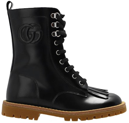(PS) Gucci 黑色时尚系带靴 702933-U3D00-1000 Order (PS) Gucci 黑色时尚系带靴 702933-U3D00-1000