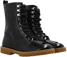 (PS) But Kasut Bertali Gucci 'Black Fashion' 702933-U3D00-1000 Lookbook (PS) But Kasut Bertali Gucci 'Black Fashion' 702933-U3D00-1000